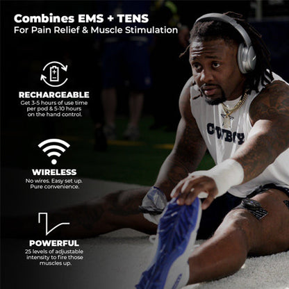 PRO Wireless Muscle Stimulator with TENS + EMS