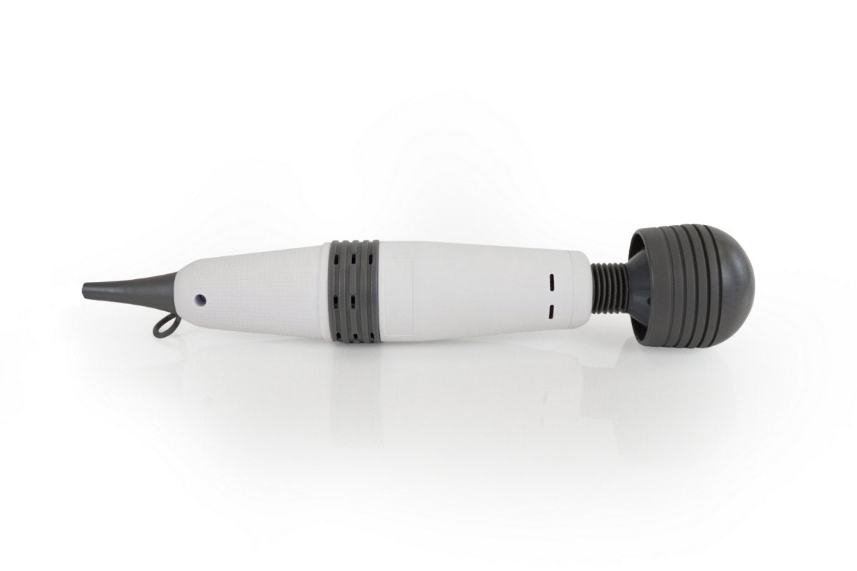 ZMA23WT Powerful Deep Tissue Vibrating Handheld Massager (White)