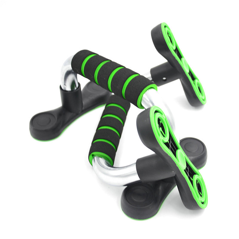 H-shaped steel tube push-up bracket I-shaped fitness equipment bag rubber bottom exercise chest muscle support frame - image 2