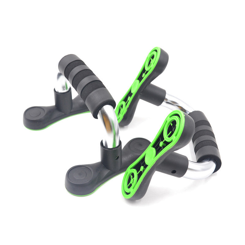 H-shaped steel tube push-up bracket I-shaped fitness equipment bag rubber bottom exercise chest muscle support frame - image 3