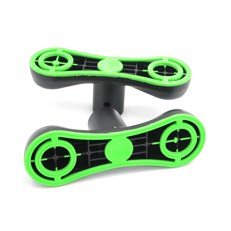 H-shaped steel tube push-up bracket I-shaped fitness equipment bag rubber bottom exercise chest muscle support frame - image 4