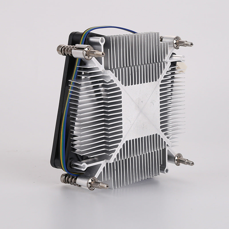 1U ultra-thin cpu radiator desktop computer all-in-one silent hydraulic cpu fan heat sink 1155/1151 - image 3