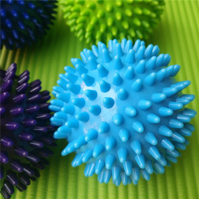 7.5cm9.5cmPVC pricking ball massage acupoint grip ball pointed nail fascia yoga ball fitness ball hedgehog ball - image 4