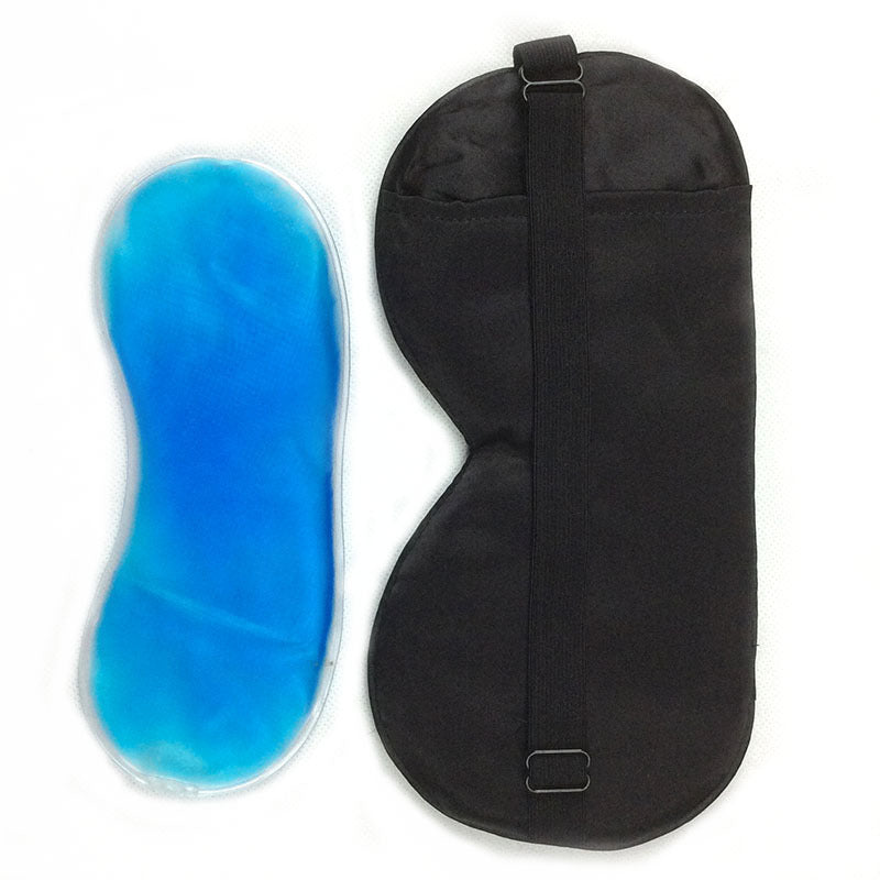 Amazon dedicated Silk ice bag cold compress eye mask 100 silk eye mask eye mask factory direct wholesale - image 1