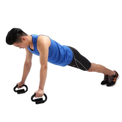 Cross-Border S-Shaped Push-Up Bracket Home Fitness Abdominal Exercise Artifact Muscle Building Chest Expansion Exercise Equipment Abdominal Fitness Device - image 2