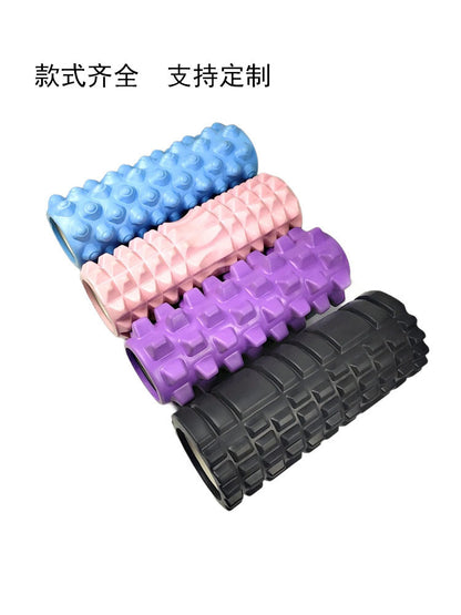33CM hollow EVA foam shaft men's and women's fitness massage mace muscle relaxation langya roller yoga column - image 1
