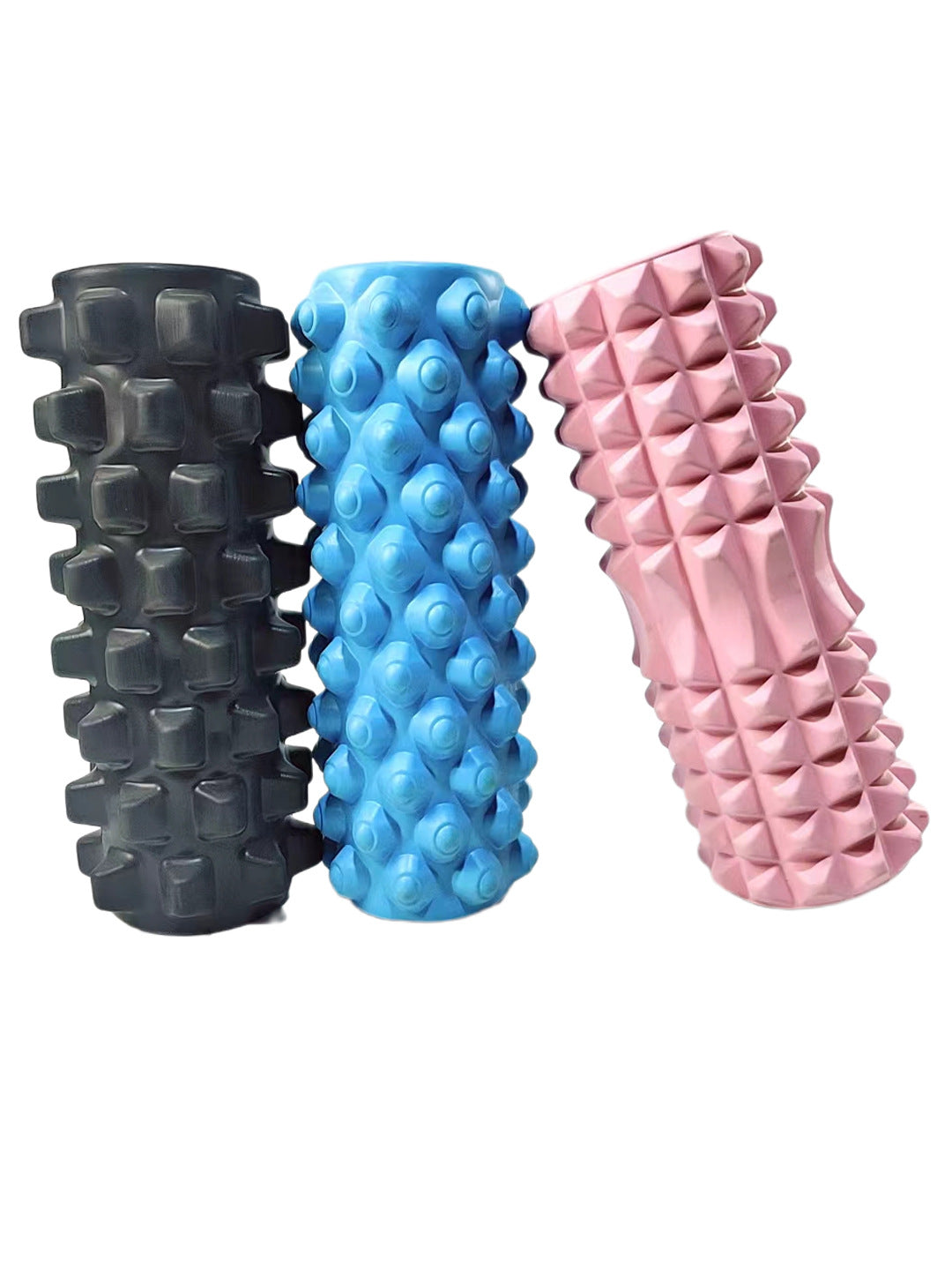 33CM hollow EVA foam shaft men's and women's fitness massage mace muscle relaxation langya roller yoga column - image 2