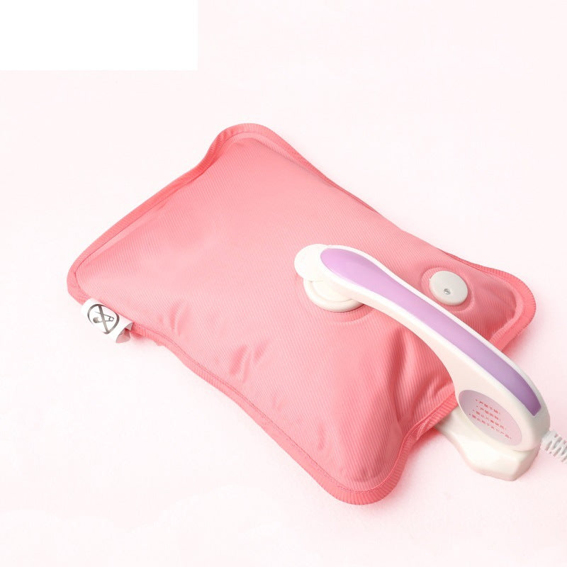 Nanjiren Hot Water Bag Charging Waist Warmer Water Injection Hand Warmer Abdominal Waist Protection Palace Warm Plush Warm Belt - image 3