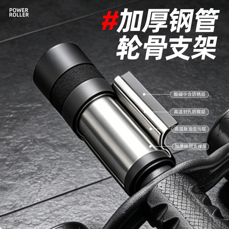 Manufacturers supply four-wheel abdominal muscle training equipment fitness equipment household multifunctional abdominal roller wholesale - image 3