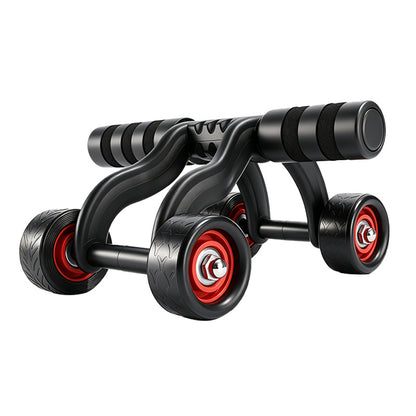 Manufacturers supply four-wheel abdominal muscle training equipment fitness equipment household multifunctional abdominal roller wholesale - image 5
