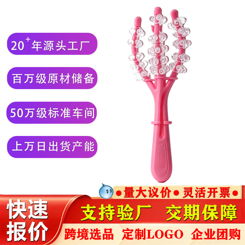 Direct Selling Manual Roller Massager, Finger Massager, Roller-Type Joint Massager, Fine Finger Scraper, Finger Massage Clip - image 1