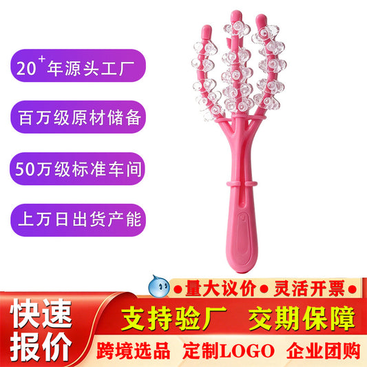 Direct Selling Manual Roller Massager, Finger Massager, Roller-Type Joint Massager, Fine Finger Scraper, Finger Massage Clip - image 1