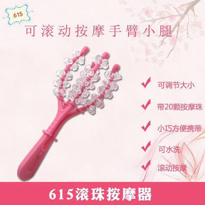Direct Selling Manual Roller Massager, Finger Massager, Roller-Type Joint Massager, Fine Finger Scraper, Finger Massage Clip - image 2