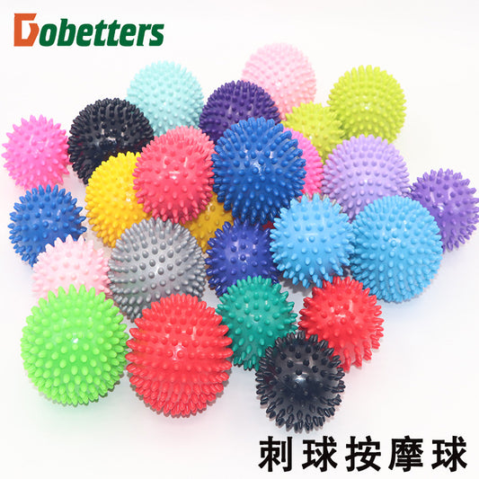 Massage Ball Fitness Fascia Ball Muscle Relaxation Ball Acupoint Massage Thorn Ball Grip Fitness Ball Hedgehog Ball - image 1