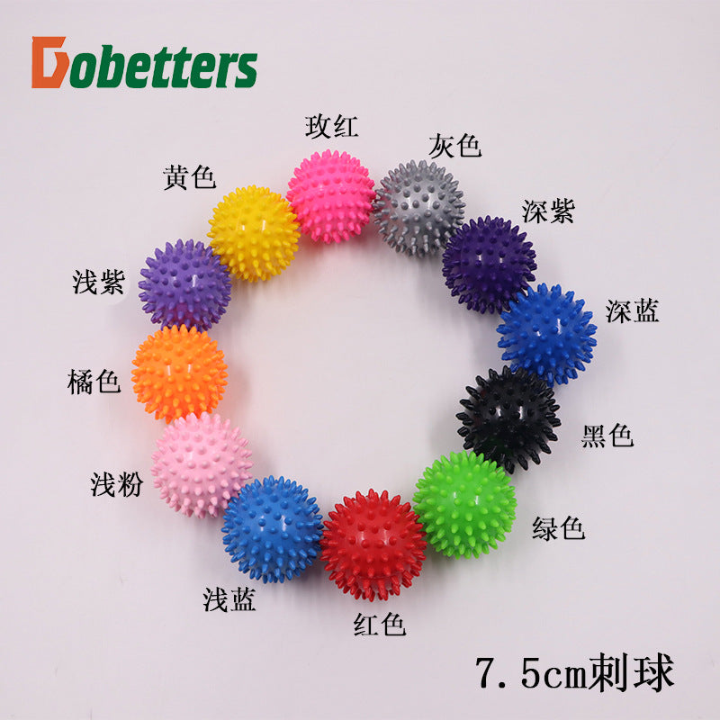 Massage Ball Fitness Fascia Ball Muscle Relaxation Ball Acupoint Massage Thorn Ball Grip Fitness Ball Hedgehog Ball - image 2