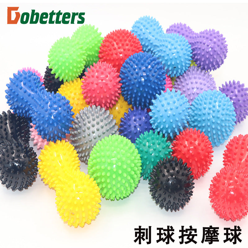 Massage Ball Fitness Fascia Ball Muscle Relaxation Ball Acupoint Massage Thorn Ball Grip Fitness Ball Hedgehog Ball - image 5