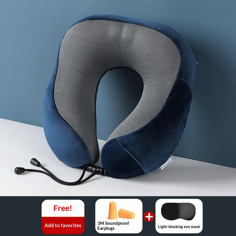 U-Shaped Memory Foam Support Pillow