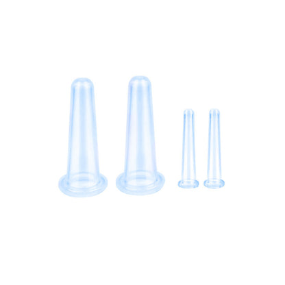 Transparent Food-Grade Silicone Cupping Set, Cupping Tool, Massage Cup, Moisture-Absorbing Cup, Vacuum Cupping Device - image 4