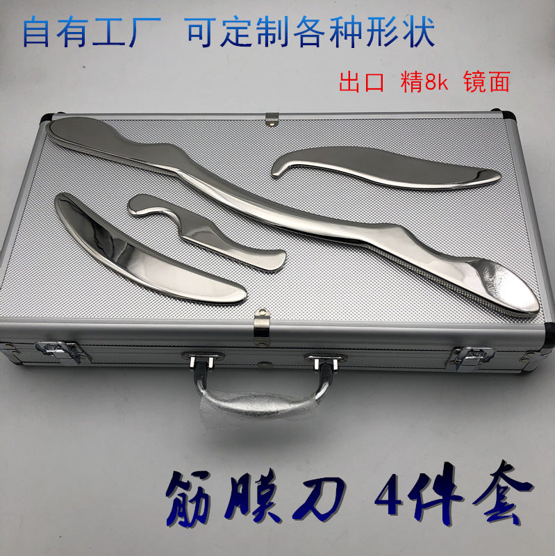 304 stainless steel fascia knife release knife assisted soft tissue mobilization scraping plate muscle Meridian massager - image 1