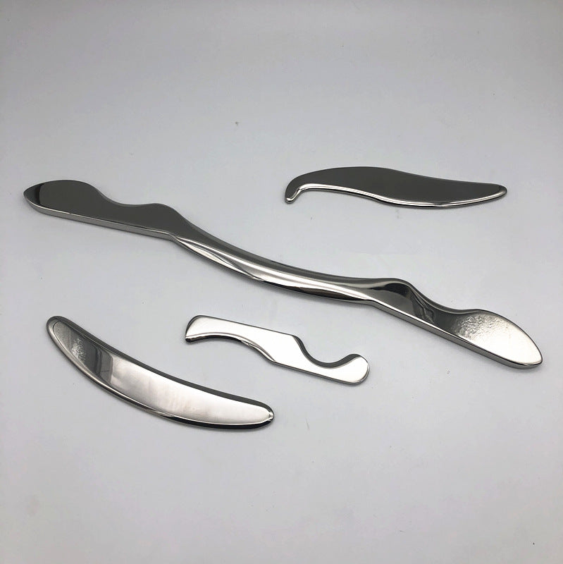 304 stainless steel fascia knife release knife assisted soft tissue mobilization scraping plate muscle Meridian massager - image 3