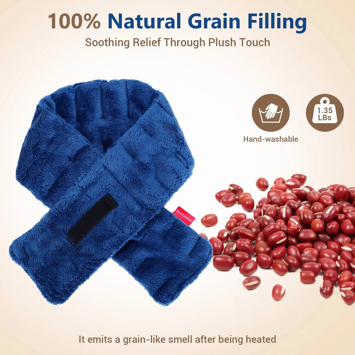 Microwavable Heating Pad For Neck