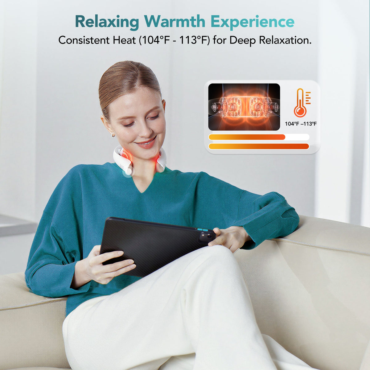 SKG K5-3 Pro Intelligent Neck Massager with Heat