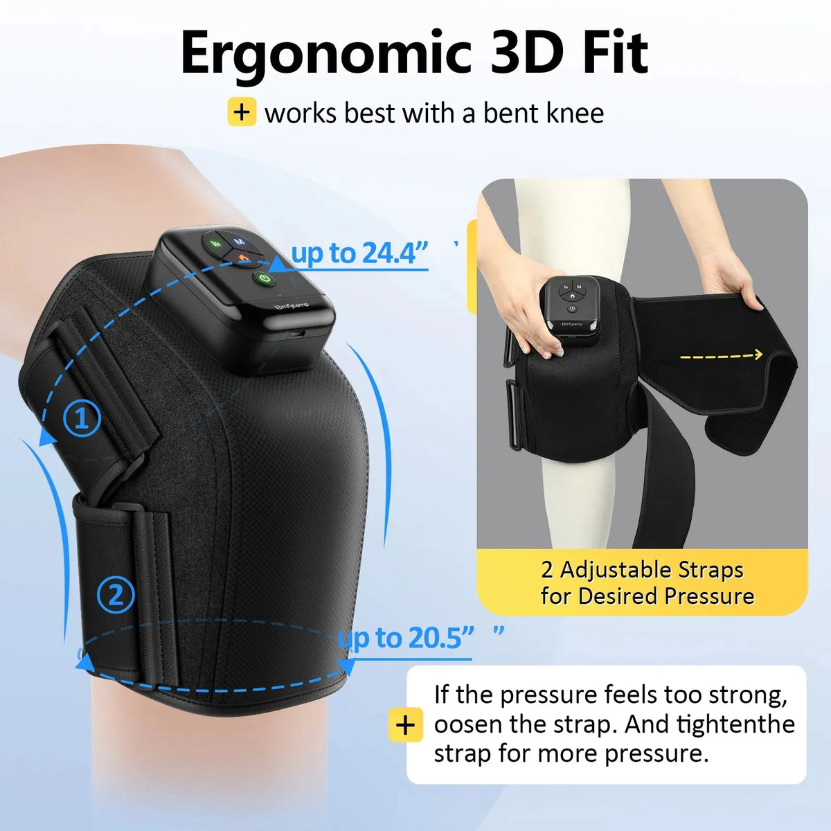 Cordless Knee Massager - 1 Pack