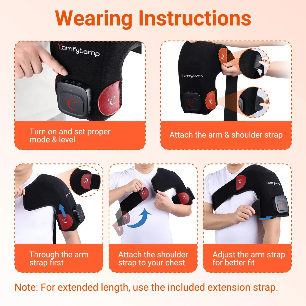 Portable Red Light Therapy Pad for Neck and Shoulder