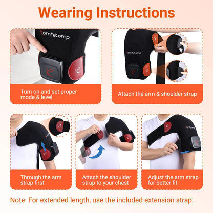 Portable Red Light Therapy Pad for Neck and Shoulder