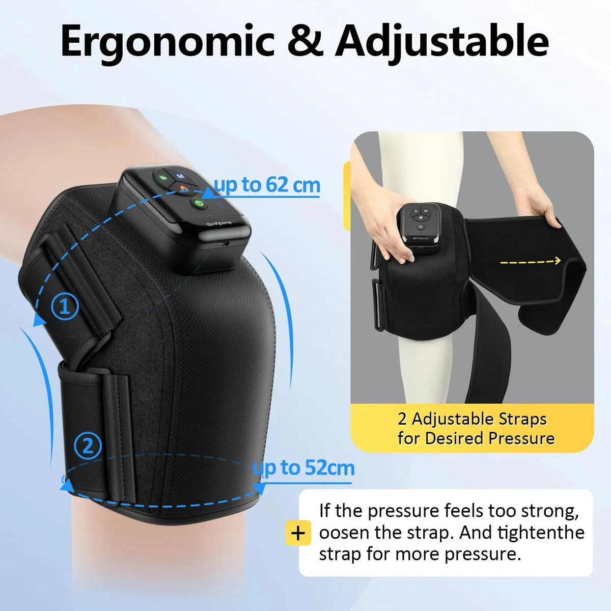 Cordless Knee Massager - 1 Pack