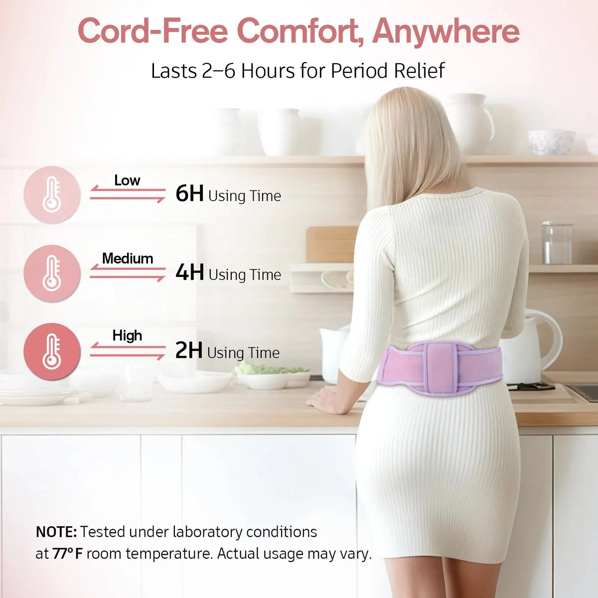 Portable Heating Pad For Belly & Back