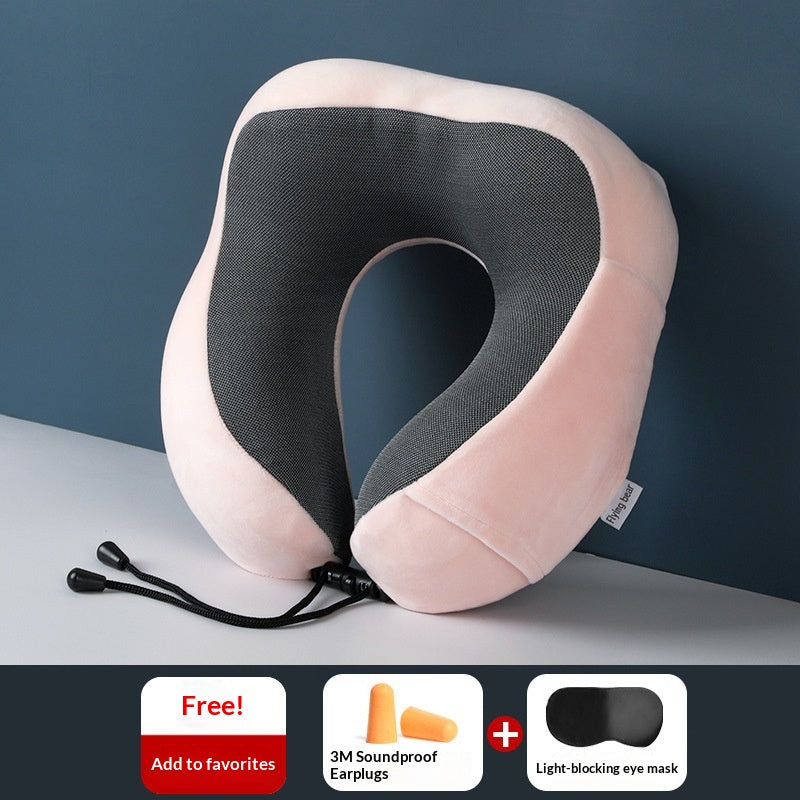U-Shaped Memory Foam Support Pillow