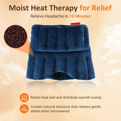 Microwave Heating Pad For Head