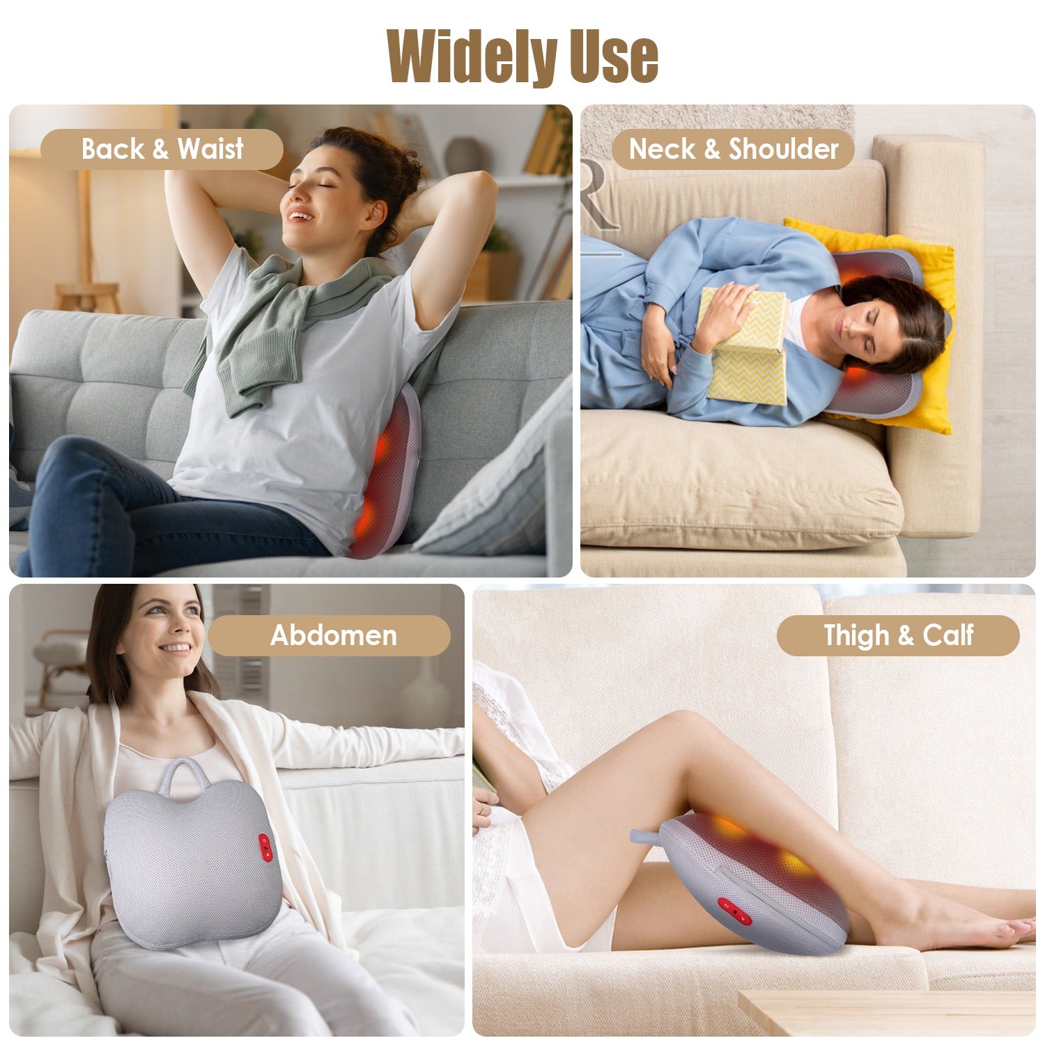 Shiatsu Waist Massage Pillow