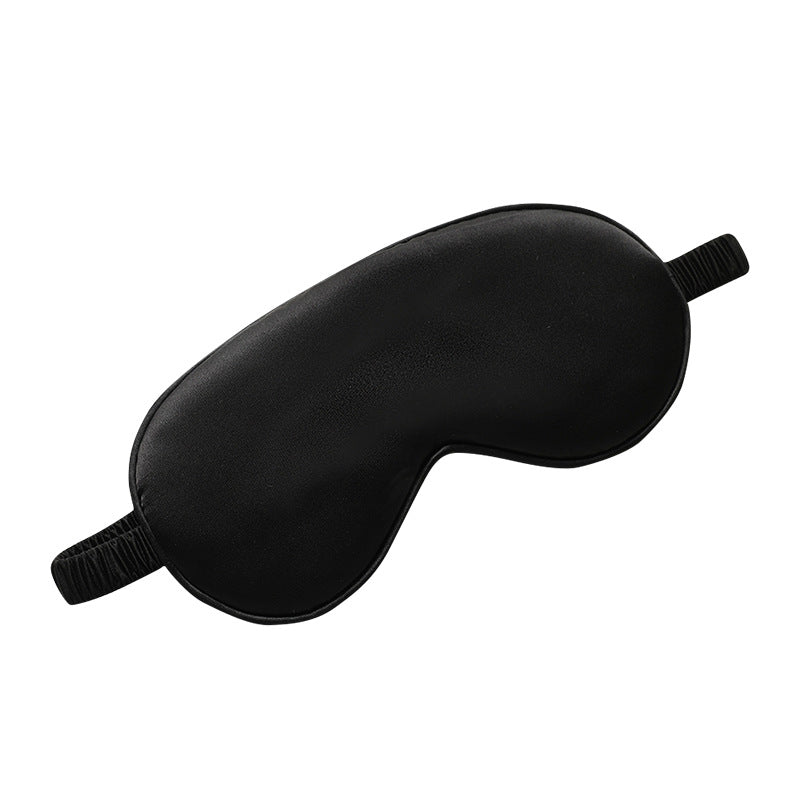 New Double-Sided Imitation Silk Light-Blocking Eye Mask for Sleep, Elastic Travel Nap Eye Mask, Printed Aviation Eye Mask Wholesale - image 5