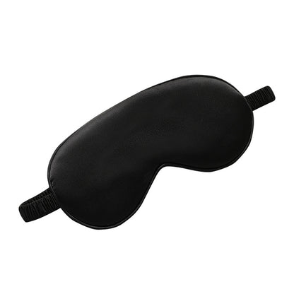 New Double-Sided Imitation Silk Light-Blocking Eye Mask for Sleep, Elastic Travel Nap Eye Mask, Printed Aviation Eye Mask Wholesale - image 5