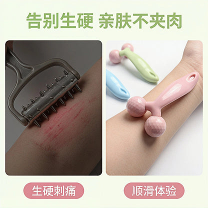 Handheld Manual Roller Massager, Facial Massage, Portable Massage Stick, Meridian Massage, Health Massage - image 4