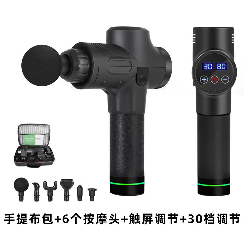 Cross-border fascia gun massager professional massager muscle relaxation impact fascia gun factory direct wholesale explosions - image 4