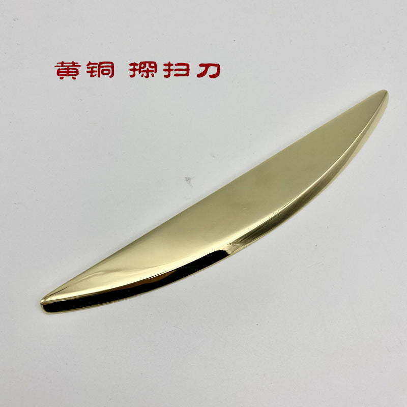 Muscle fascia release knife brass stainless steel fascia muscle soft tissue relaxation exercise scraping tool massager set - image 4