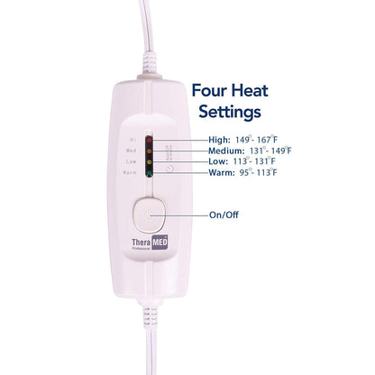 TheraMed Electric Heating Pad With Moist Heat