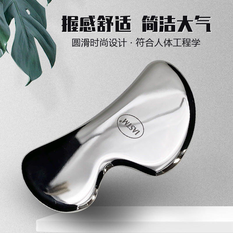 Wholesale stainless steel fascia knife scraping knife muscle relaxation sports massage tool Meridian relaxation massage scraping plate - image 1