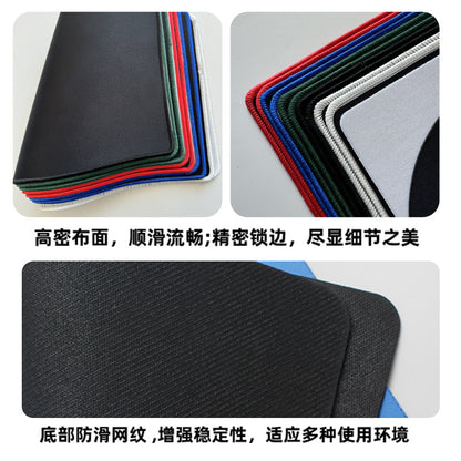 Heat Transfer Mouse Pad Sublimation Blank Pure Black and White Non-Slip Edge-Locking Rubber Pad Roll Material Sheet Wholesale Customization - image 3