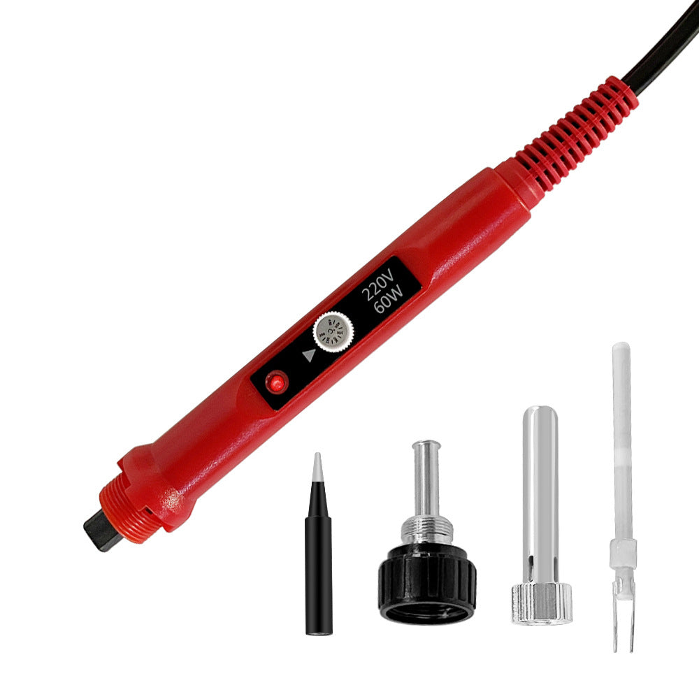 Neutral 60W Adjustable Temperature Constant Temperature Electric Soldering Iron Set Welding Industrial-Grade Repair Tool Internal Heating Electric Soldering Iron - image 4