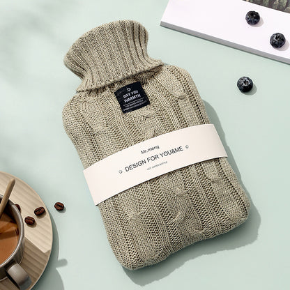 Hot Water Bag Water Filling Warm Water Bag Women's Belly Warming Hot Compress Student's Large and Small Size Water Warmer Cute Plush - image 2