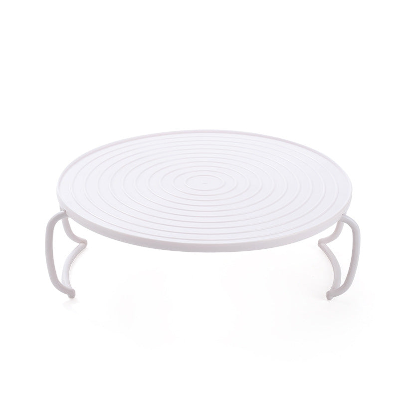 Multi-function microwave oven heating layered steaming rack tray rack double-layer insulation plate storage rack pot mat in stock wholesale - image 5