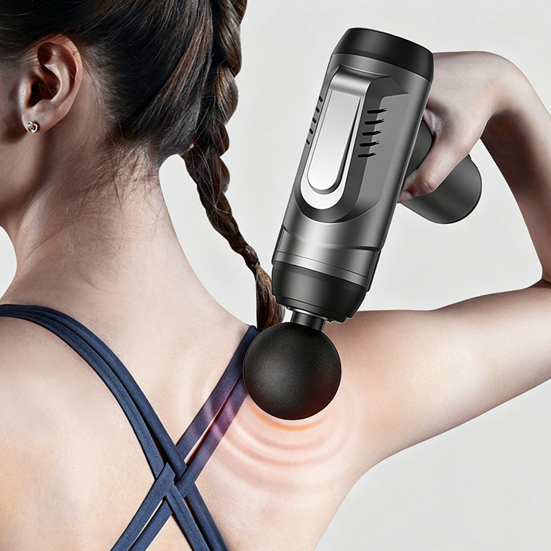 Konka Fascia Gun Factory Household Small Muscle Relaxation Massager Intelligent Electric Massager Cross-border Charging - image 4