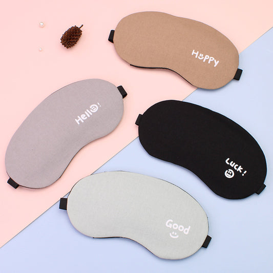 Cold and Hot Compress Eye Mask Sleep Shading Breathable Sleeping Eye Mask Male and Female Cartoon Student Eye Mask Relief - image 1