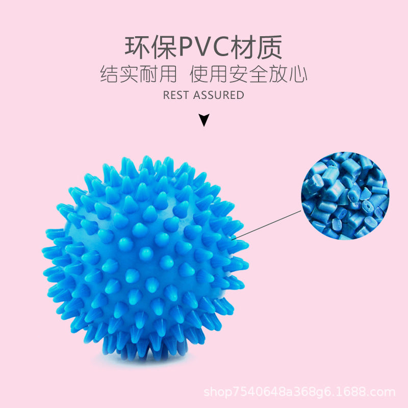 Hedgehog Ball Massage Stick Whole Body Household Muscle Relaxer 3-5 Ball Langya Roller Wheel Yoga Fitness Fascia Stick - image 3