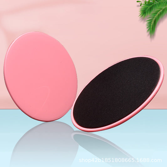 Fitness Sliding Plate Yoga Home Fat-reducing Abdominal Muscle Sliding Mat Foot Skinny Legs Double-sided Stability Training Speed Sliding Mat - image 1
