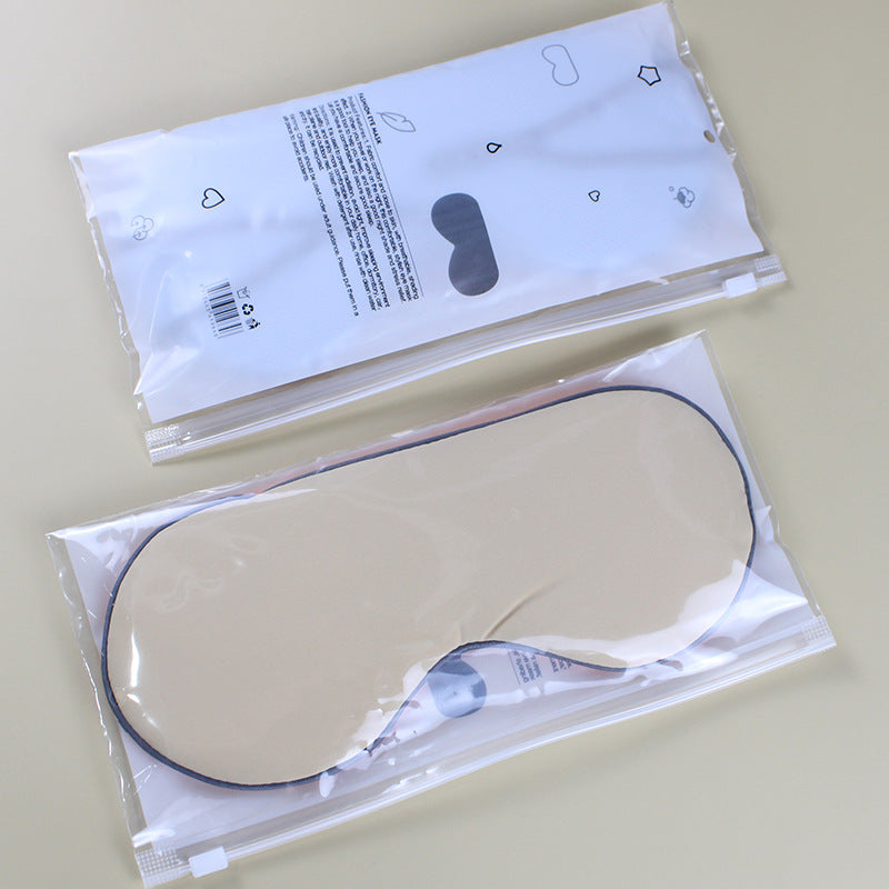 Double-Sided Warm and Cool Dual-Use Breathable Ice Silk Cool Summer Ice Sleeping Eye Mask Light-Blocking Non-Pressing Sleep Eye Mask - image 3